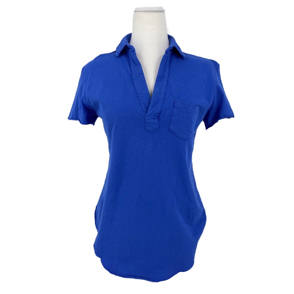 Frank and Eileen Blue Polo T Shirt